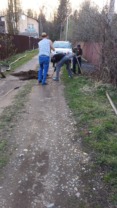 Ремонт водопровода 4